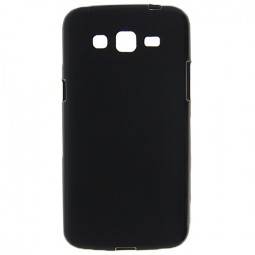 Чехол-накладка для Samsung G7102 Galaxy Grand 2 Fox TPU черный
