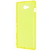Чехол-накладка для Sony Xperia M2 Just Slim желтый