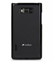 Чехол-накладка для LG Optimus L7 Melkco TPU черный