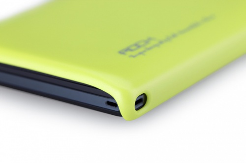 Чехол-накладка для Sony Xperia ZL C6502 Rock Naked Shell желтый фото 2