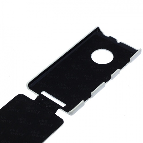 Чехол-раскладной для Nokia Lumia 830 Aksberry белый фото 3