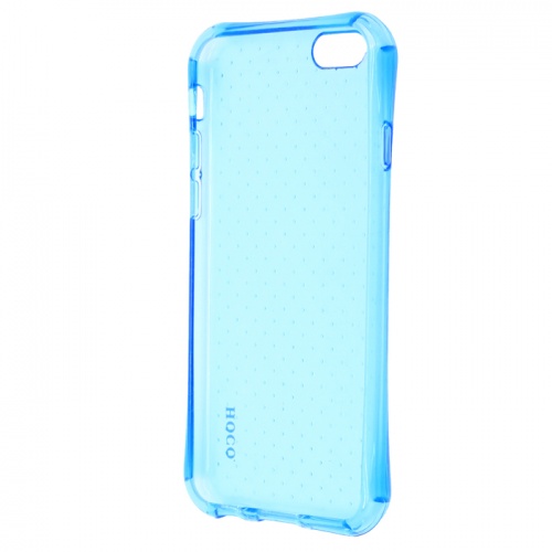 Чехол-накладка для iPhone 6/6S Hoco Shockproof TPU Case голубой фото 2