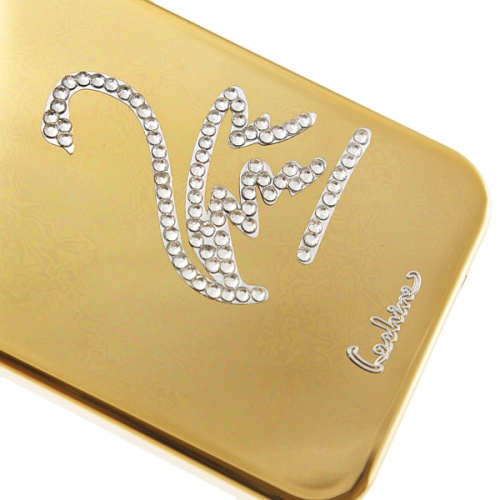 Чехол-накладка для iPhone 4/4S Lishine new лебедь золотой фото 2
