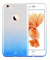 Чехол-накладка для iPhone 6/6S Plus Fshang Rose serier градиент синий