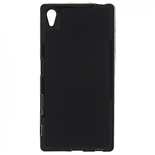 Чехол-накладка для Sony Xperia Z5 Fox TPU черный
