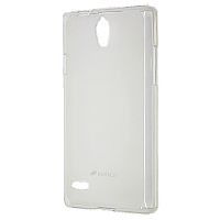 Чехол-накладка для Huawei G700 Melkco TPU прозрачный