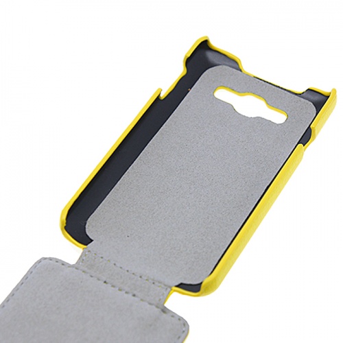 Чехол-раскладной для LG L60/X145 Art Case желтый фото 2