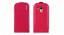 Чехол-раскладной для Samsung i8190 Galaxy S3 Mini Nuoku CRADLEI8190PNK розовый