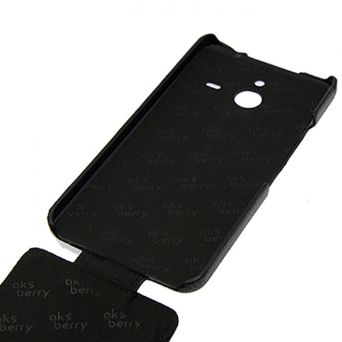 Чехол-раскладной для Microsoft Lumia 640 XL Aksberry черный фото 3