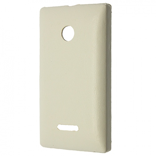 Чехол-накладка для Microsoft Lumia 532 Aksberry белый