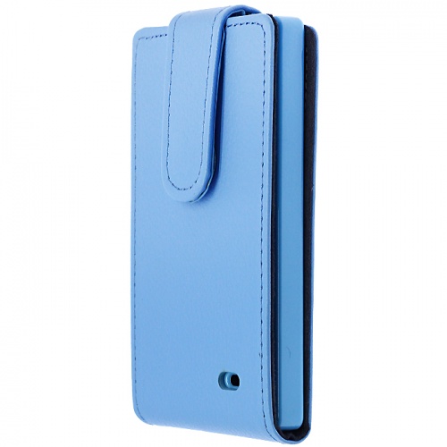 Чехол-раскладной для Nokia X/X+ iBox Classic синий фото 2