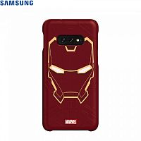 Чехол-накладка для Samsung Galaxy S10 Smart Cover Marvel GP-G973HIFGKWB