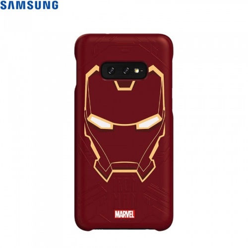 Чехол-накладка для Samsung Galaxy S10 Smart Cover Marvel GP-G973HIFGKWB