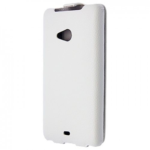 Чехол-раскладной для Microsoft Lumia 535 Armor Full белый фото 3