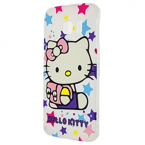 Чехол-накладка для Samsung Galaxy S6 Edge Hello Kitty 02