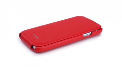 Чехол-раскладной для Samsung i9500 Galaxy S4 Nuoku ROYALI9500RED красный  фото 2