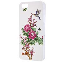 Чехол-накладка для iPhone 5/5S Vick Цветы 15