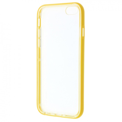 Чехол-накладка для iPhone 6/6S Hoco Steel Double-Color Flash Case желтый фото 2