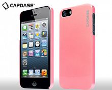 Чехол-накладка для iPhone 5/5S Capdase KPIH5-P104 розовый