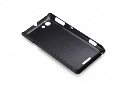 Чехол-накладка для Sony Xperia L C2105 Rock Naked Shell черный фото 4