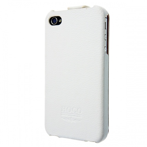 Чехол-раскладной для iPhone 4/4S Hoco Duke Advanced 2 белый фото 2