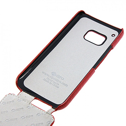 Чехол-раскладной для HTC One M9 Sipo красный фото 2