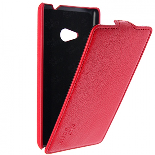 Чехол-раскладной для Microsoft Lumia 535 Aksberry красный