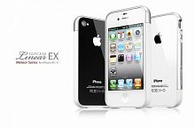 Бампер для iPhone 4/4S SGP Linear EX белый