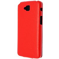 Чехол-раскладной для LG Optimus G Pro Lite D686 Aksberry красный