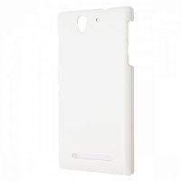 Чехол-накладка для Sony Xperia C3 Aksberry белый