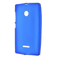 Чехол-накладка для Microsoft Lumia 435/532 Just синий