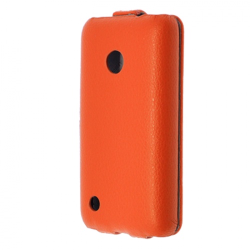 Чехол-раскладной для Nokia Lumia 530 Armor Full оранжевый фото 3