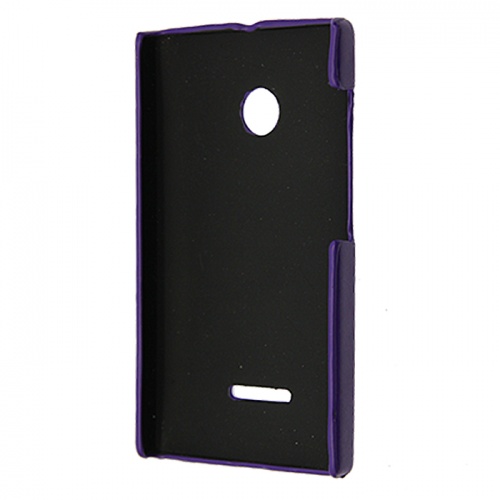 Чехол-накладка для Microsoft Lumia 435 Aksberry фиолетовый фото 2