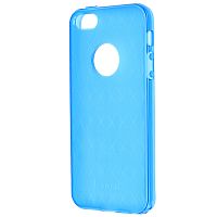 Чехол-накладка для iPhone 5/5S I-Carer diamond shaped series синий  