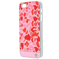 Чехол-накладка для iPhone 5/5S Totu Camouflage розовый