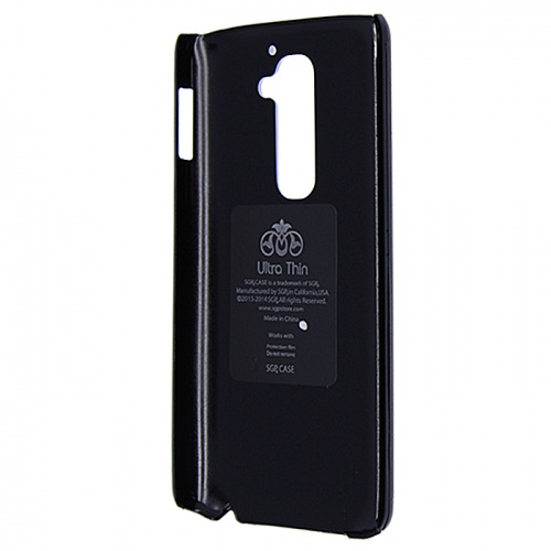 Чехол-накладка для LG Optimus G2 SGP черный фото 2
