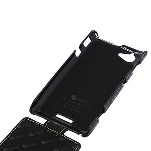 Чехол-раскладной для Sony Xperia L C2105 Sipo черный фото 2