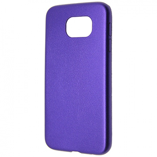 Чехол-накладка для Samsung Galaxy S6 Aksberry Slim Soft фиолетовый