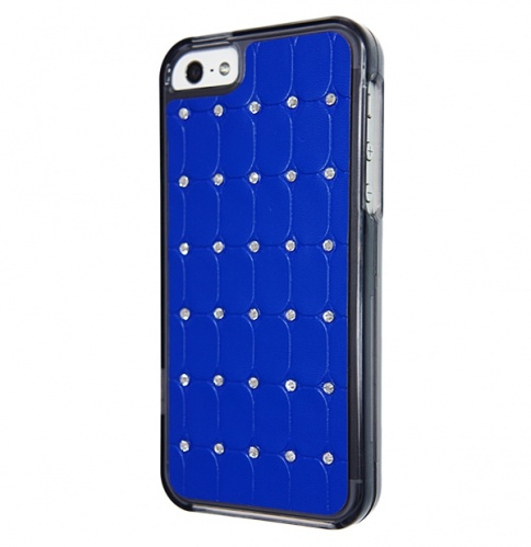 Чехол-накладка для iPhone 5/5S EM3 Zero Diamond синий