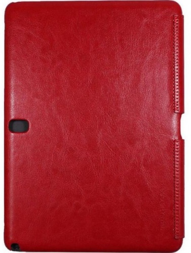 Чехол-книга для Samsung P6000 Galaxy Note 10.1 2014 Hoco Crystal красный фото 2