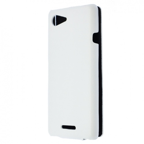 Чехол-раскладной для Sony Xperia E3 Aksberry белый фото 3