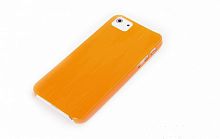 Чехол-накладка для iPhone 5/5S Rock Texture оранжевый
