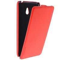 Чехол-раскладной для Nokia Lumia 1320 Aksberry красный