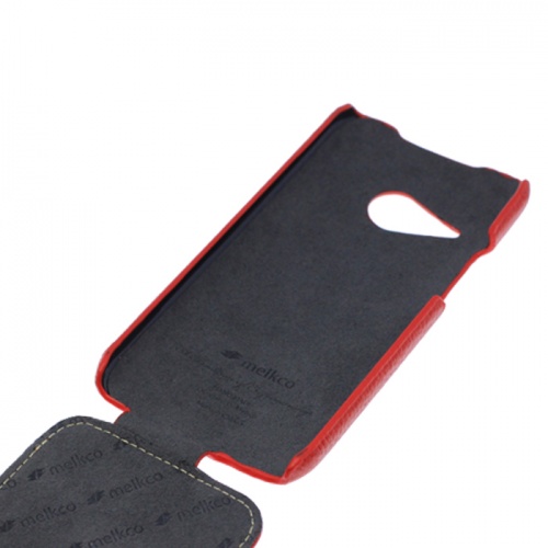 Чехол-раскладной для HTC One mini 2 Melkco красный фото 2