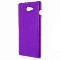 Чехол-накладка для Sony Xperia M2 Aksberry фиолетовый
