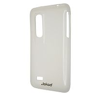 Чехол-накладка для LG Optimus 3D P920 Jekod прозрачный