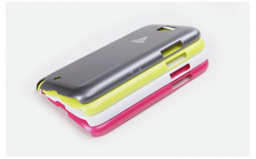 Чехол-накладка для Samsung Galaxy Note 2 Rock Naked Shell розовый фото 3
