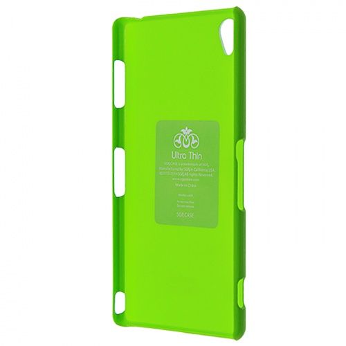 Чехол-накладка для Sony Xperia Z3 SGP зеленый фото 2