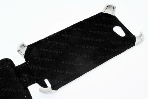 Чехол-раскладной для Philips Xenium W8510 Aksberry белый фото 4