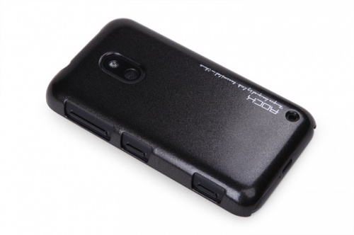 Чехол-накладка для Nokia Lumia 620 Rock Naked Shell черный фото 2